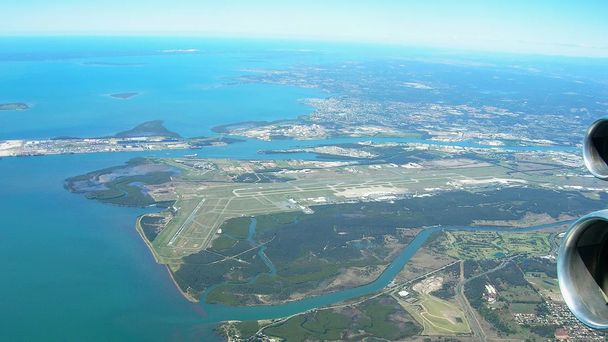 Brisbane Airport in Australia