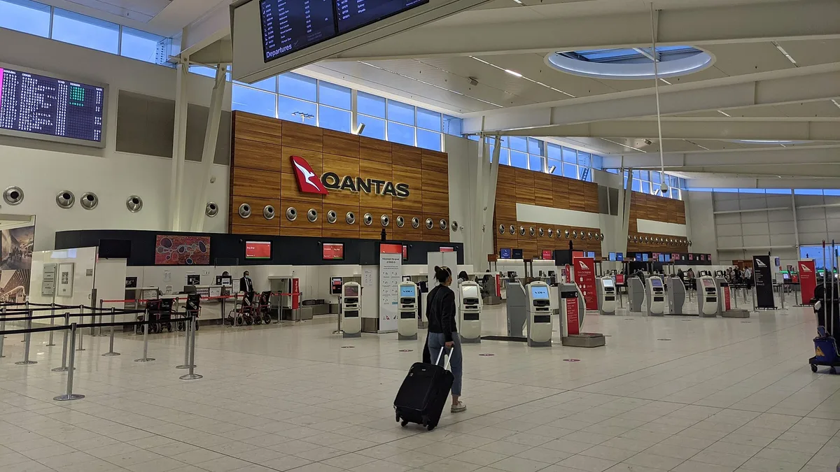 Adelaide Airport in Australia