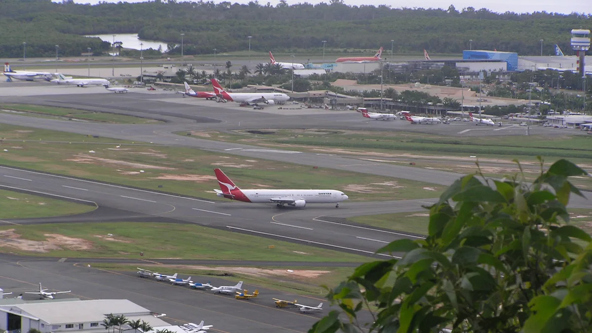 Cairns Airport in Australia