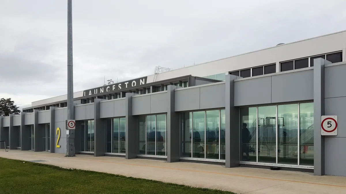 Launceston Airport in Australia