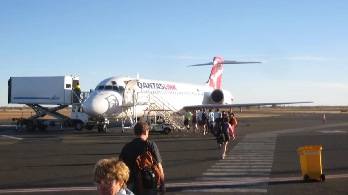 Alice Springs Airport in Australia