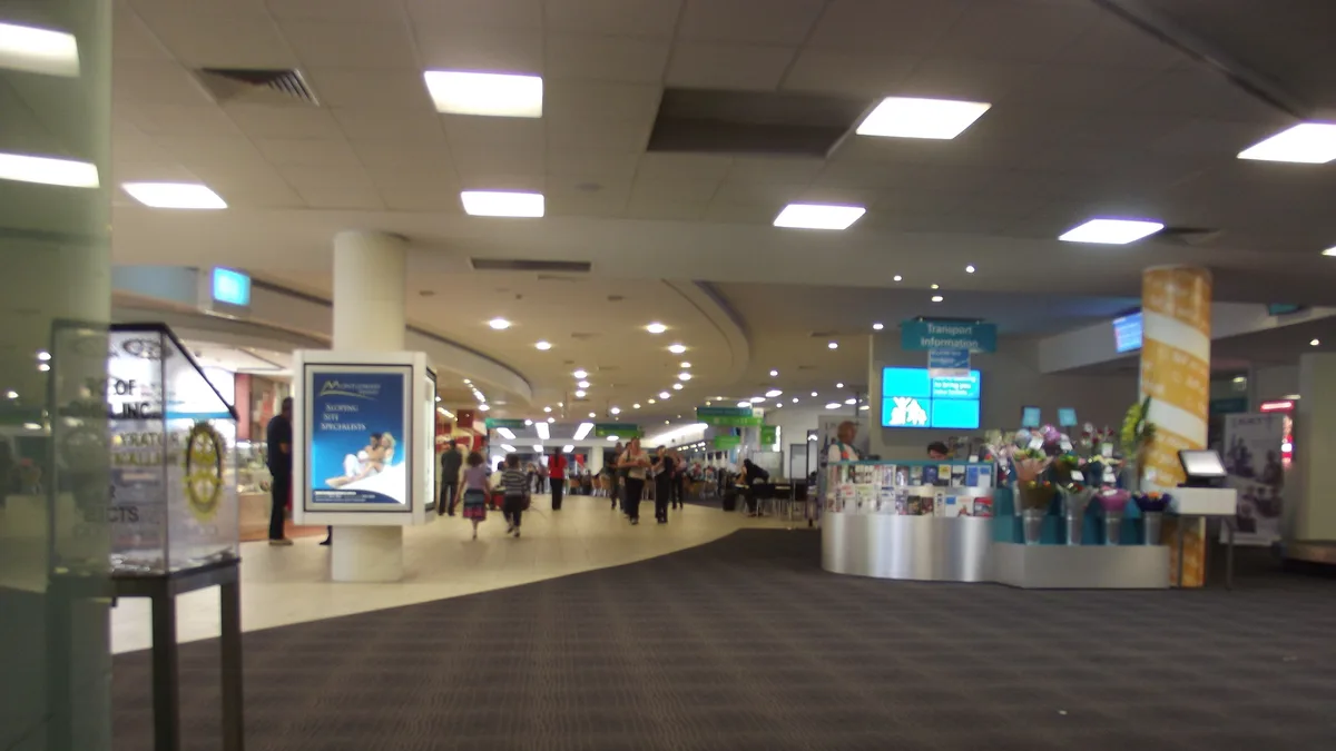 Newcastle Airport in Australia