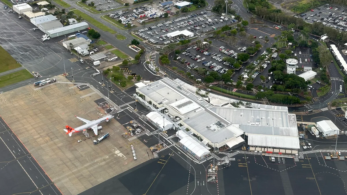 Sunshine Coast Airport in Australia