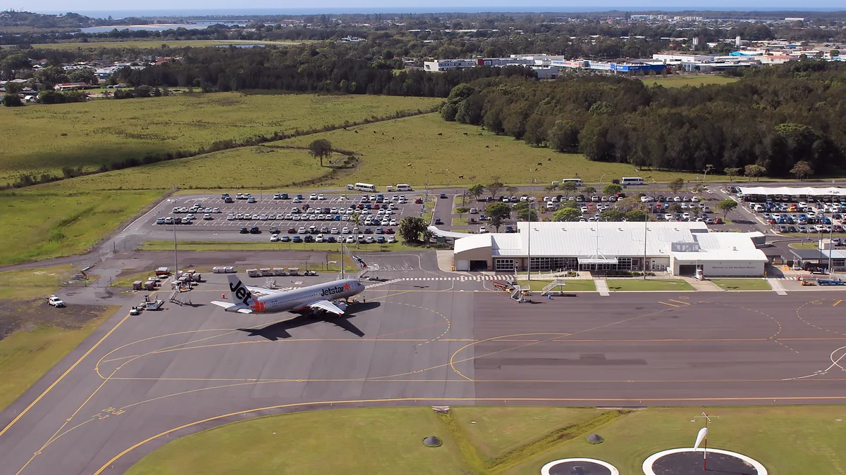 Ballina Byron Gateway Airport in Australia