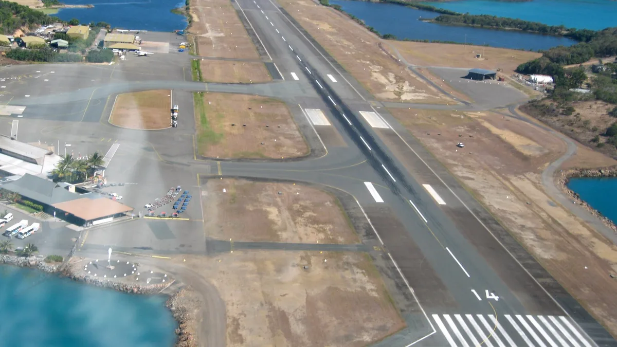 Hamilton Island Airport in Australia
