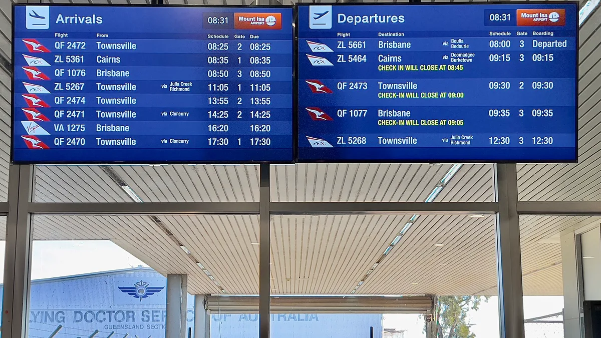 Mount Isa Airport in Australia