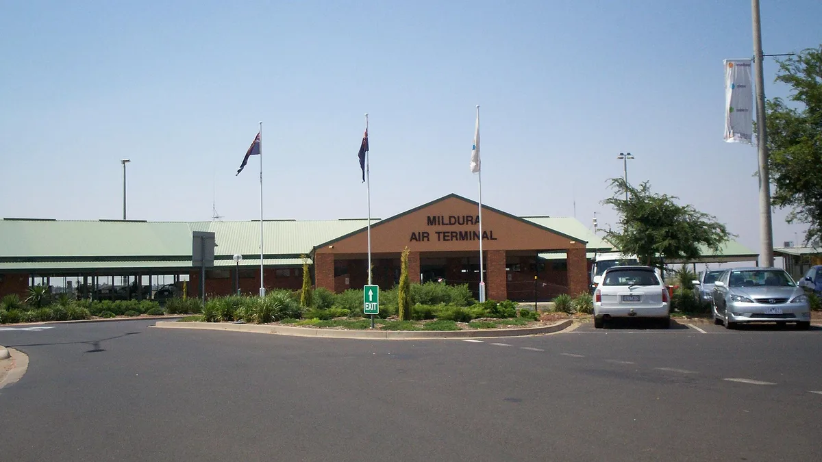Mildura Airport in Australia