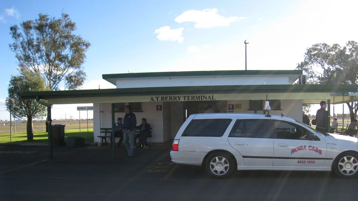 Roma Airport in Australia