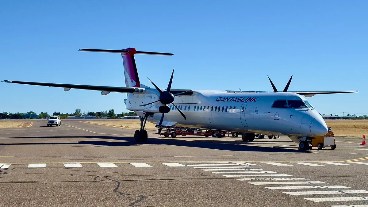 Longreach Airport in Australia