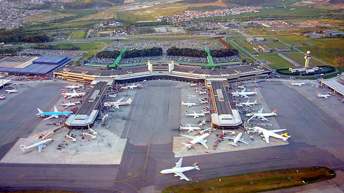 São Paulo/Guarulhos International Airport in Brazil