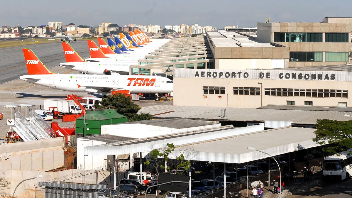 São Paulo/Congonhas Airport in Brazil