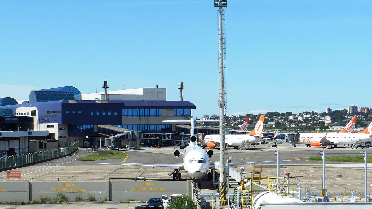 Porto Alegre Salgado Filho International Airport in Brazil