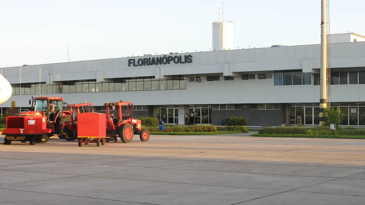 Florianópolis Hercílio Luz International Airport in Brazil