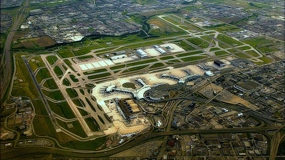 Toronto Pearson International Airport in Canada