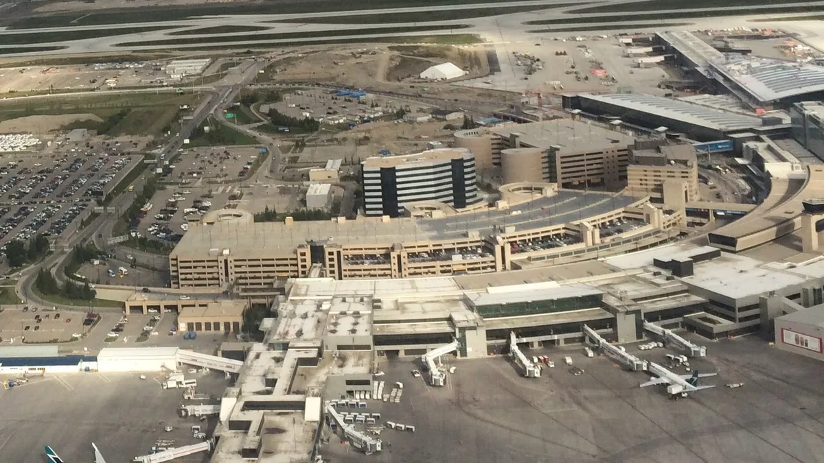 Calgary International Airport in Canada