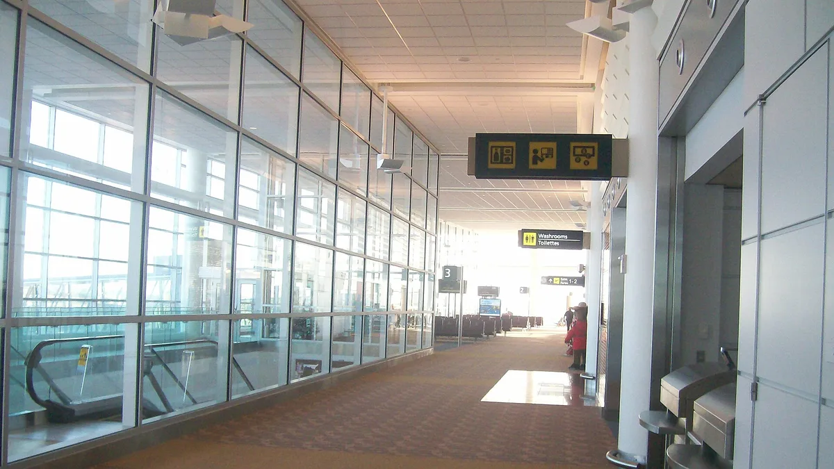 Winnipeg James Armstrong Richardson International Airport in Canada