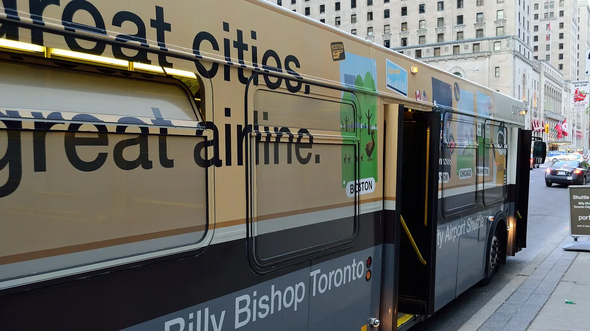 Billy Bishop Toronto City Airport in Canada