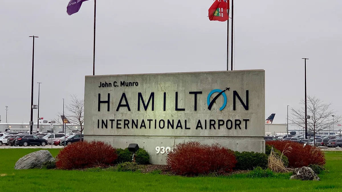 John C. Munro Hamilton International Airport in Canada