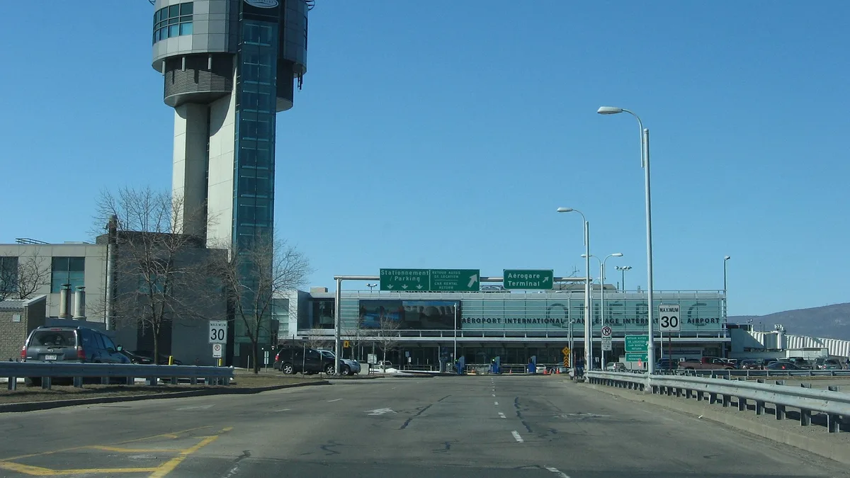 Québec City Jean Lesage International Airport in Canada