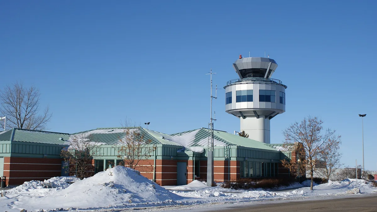 Saskatoon John G. Diefenbaker International Airport in Canada
