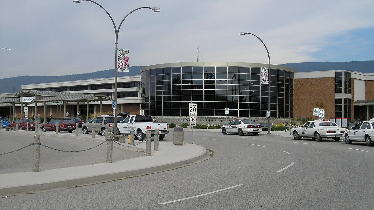 Kelowna International Airport in Canada