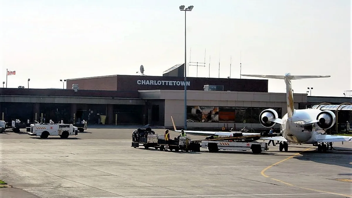 Charlottetown Airport in Canada