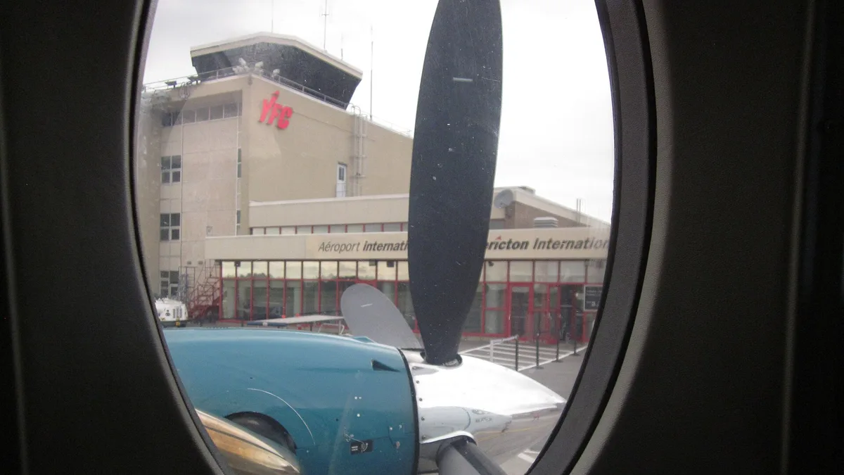 Fredericton International Airport in Canada