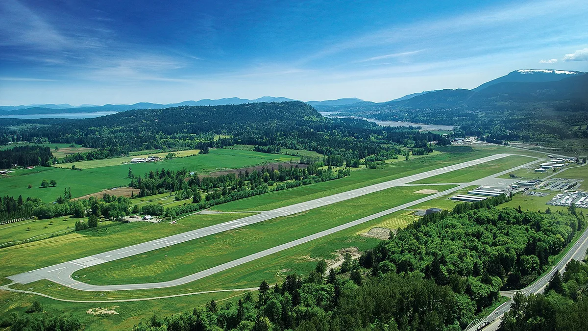 Nanaimo Airport in Canada
