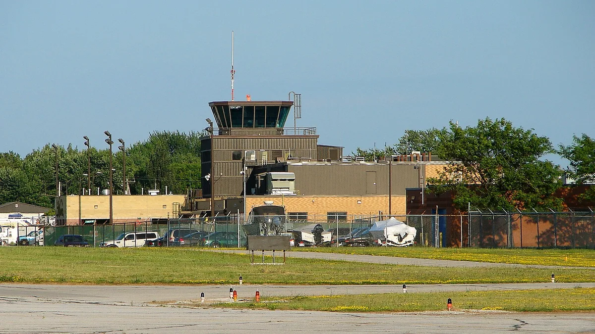 Windsor International Airport in Canada