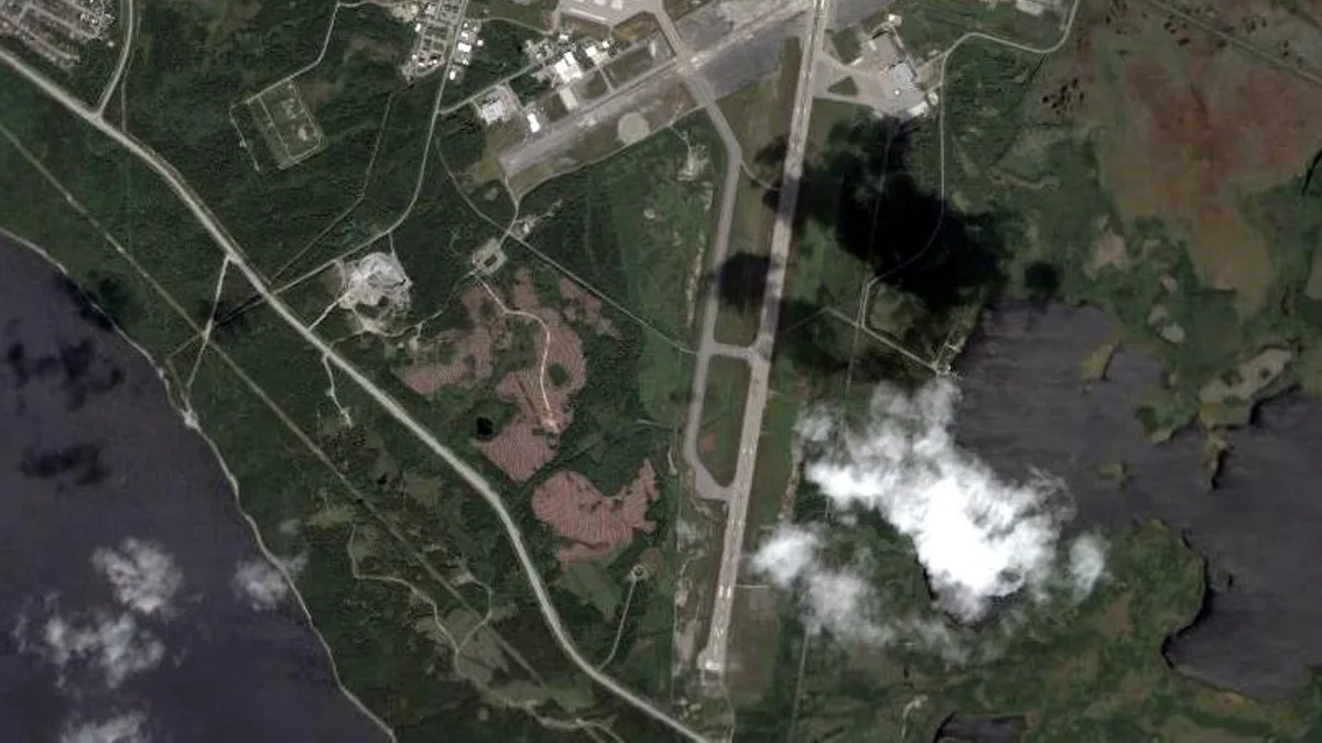 Gander International Airport in Canada
