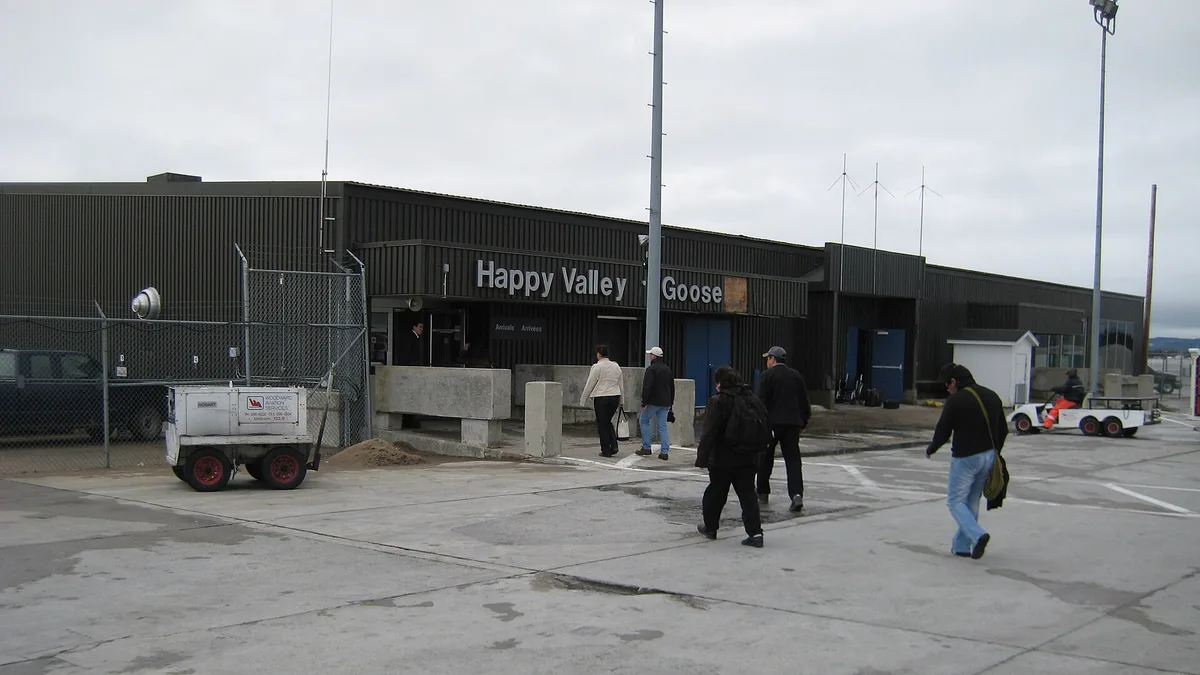 Goose Bay Airport in Canada