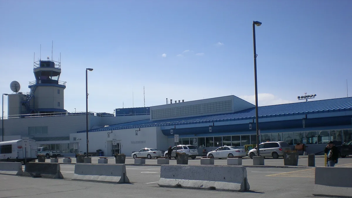 Yellowknife Airport in Canada