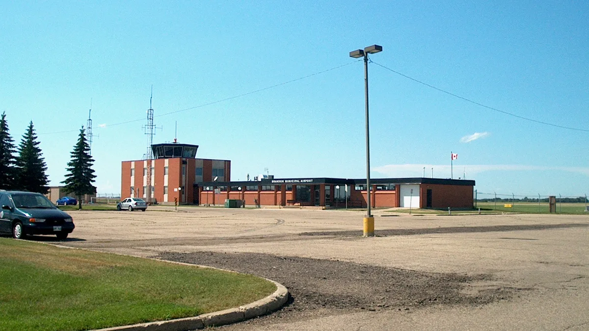 Brandon Municipal Airport in Canada