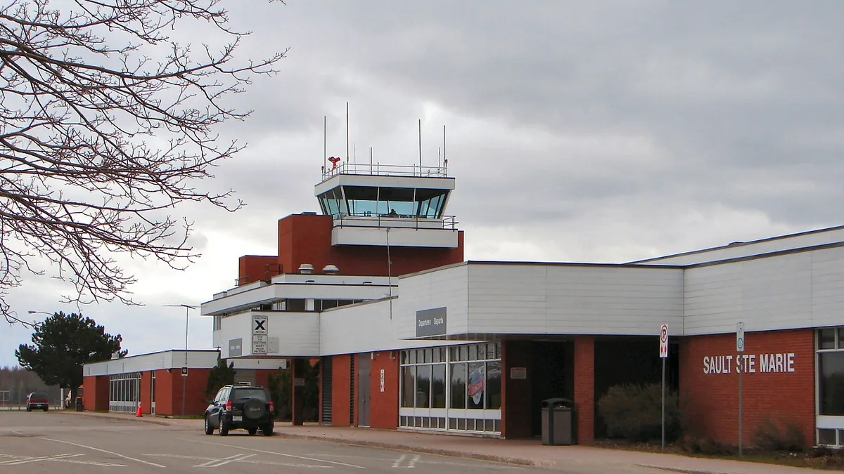 Sault Ste. Marie Airport in Canada