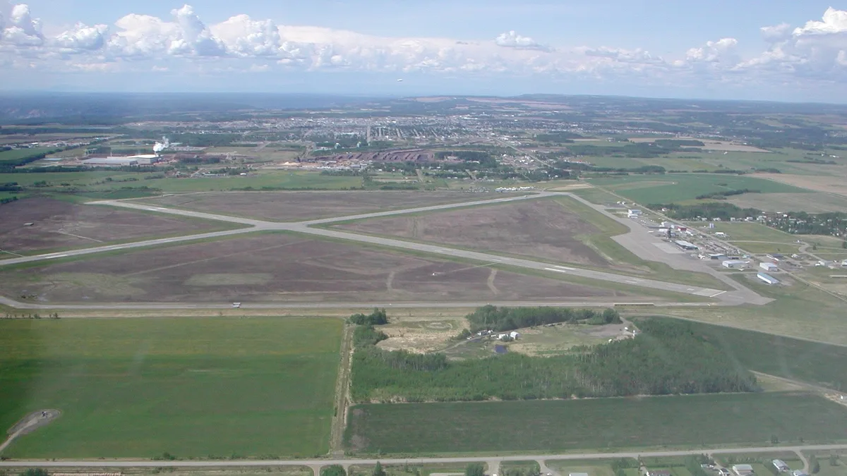 Fort St. John Airport in Canada