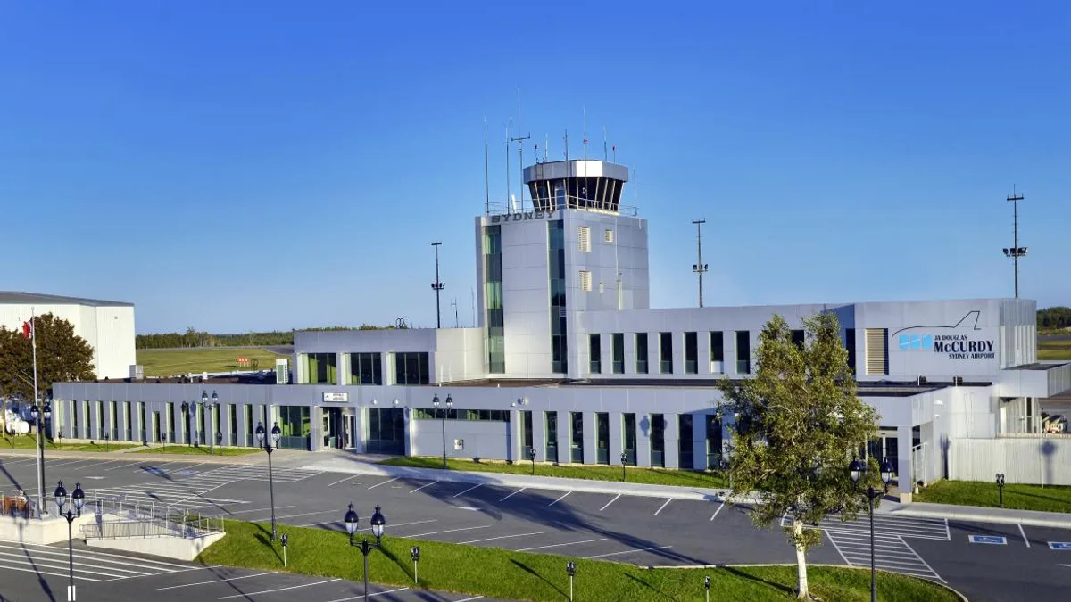 Sydney J.A. Douglas McCurdy Airport in Canada