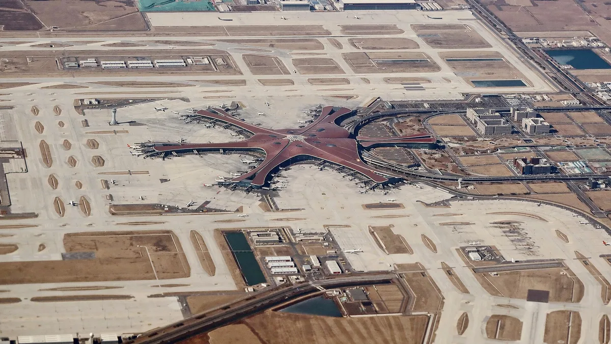 Beijing Daxing International Airport in China