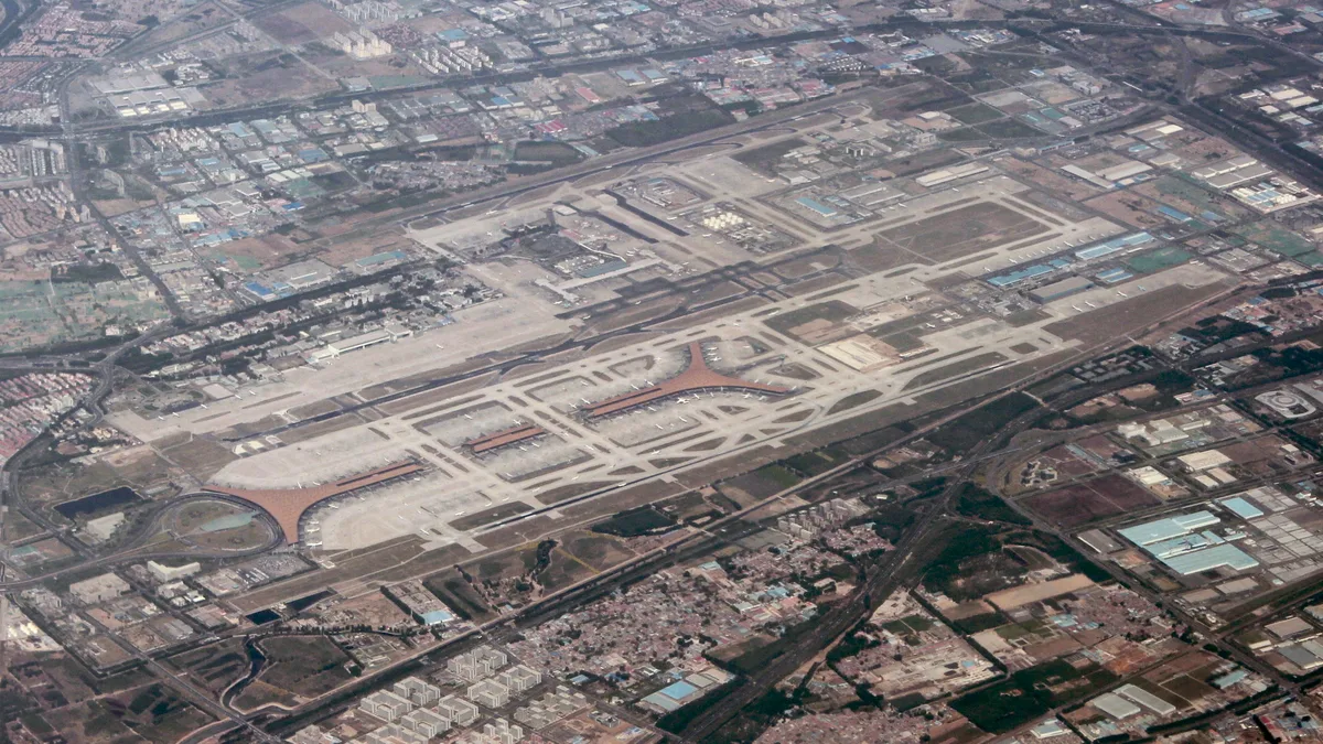 Beijing Capital International Airport in China