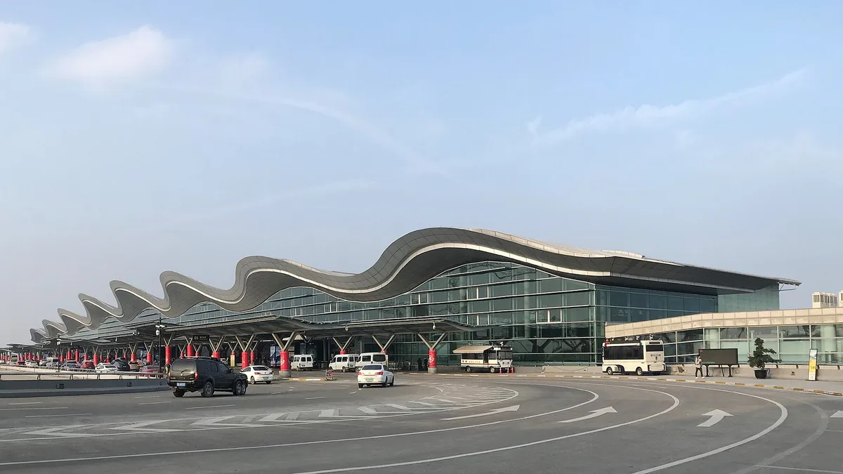 Hangzhou Xiaoshan International Airport in China