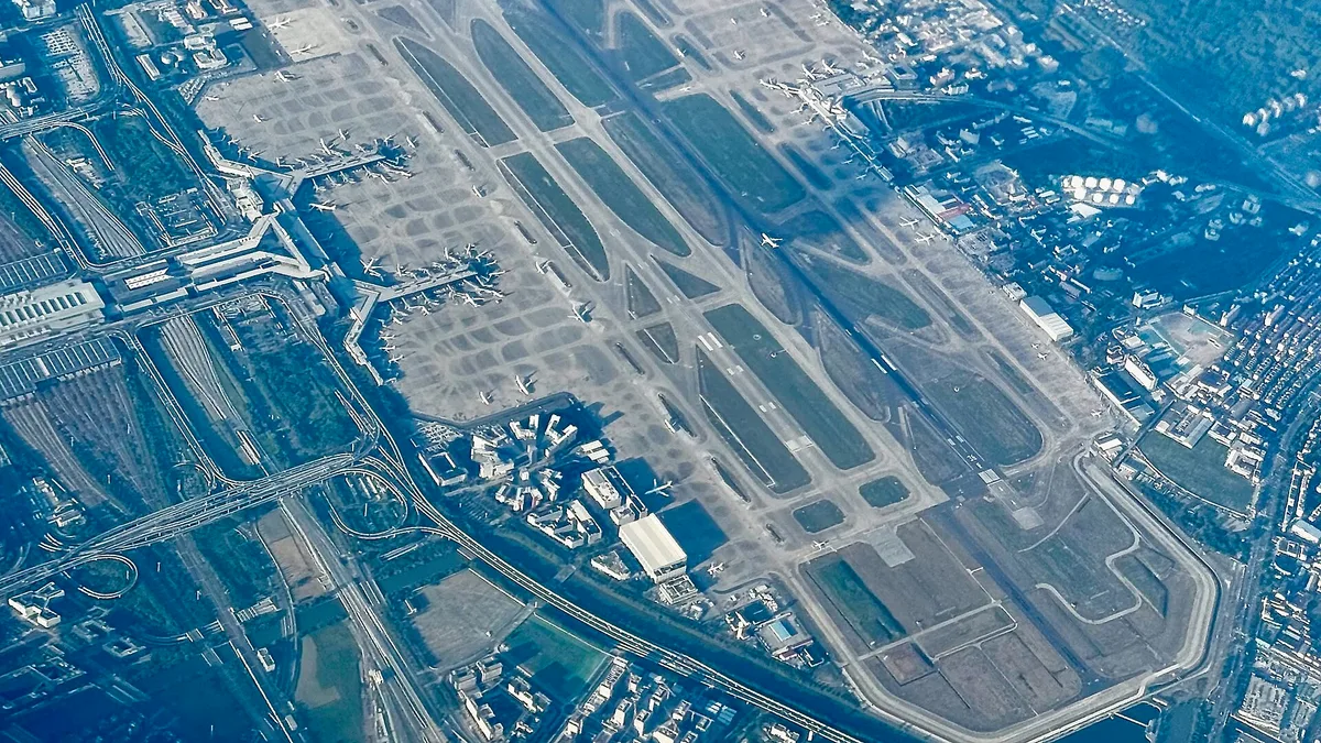Shanghai Hongqiao International Airport in China