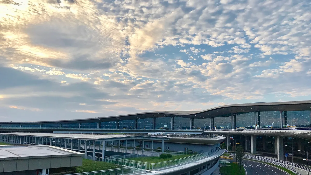 Chongqing Jiangbei International Airport in China