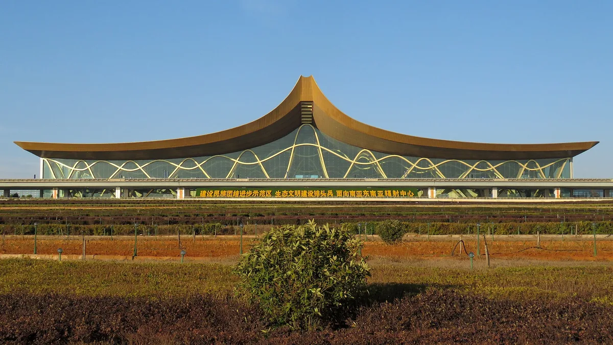 Kunming Changshui International Airport in China