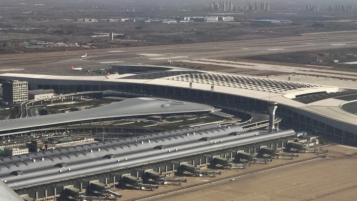 Zhengzhou Xinzheng International Airport in China