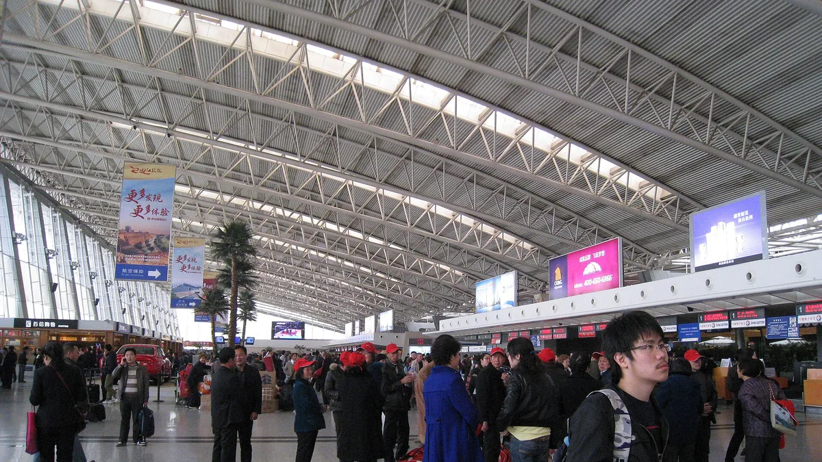 Xi'an Xianyang International Airport in China