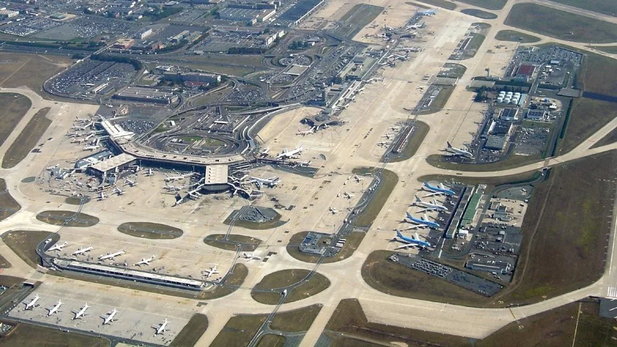 Paris Orly Airport in France