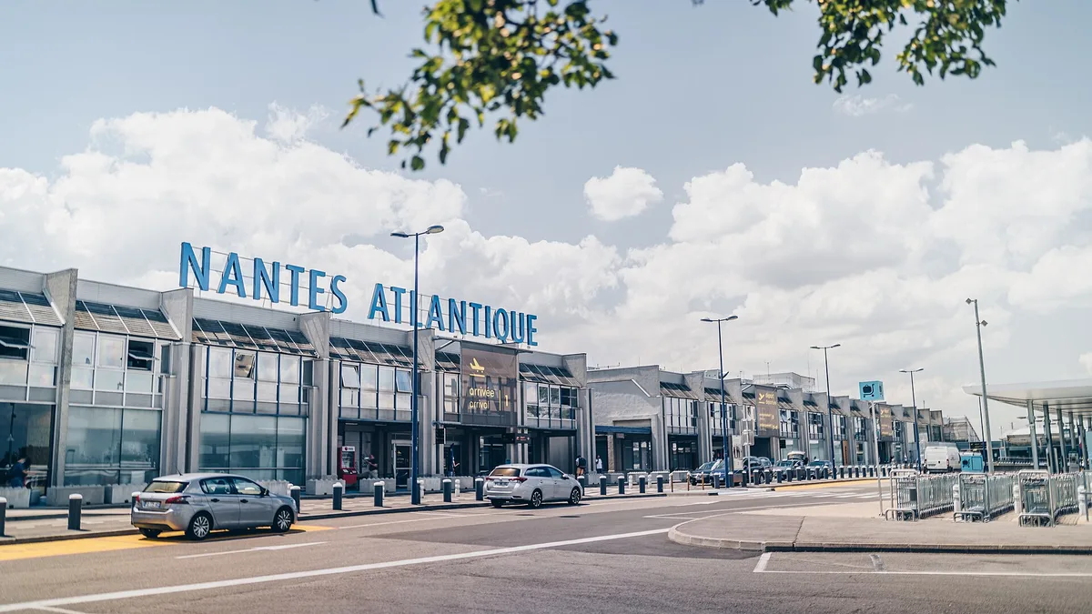 Nantes Atlantique Airport in France