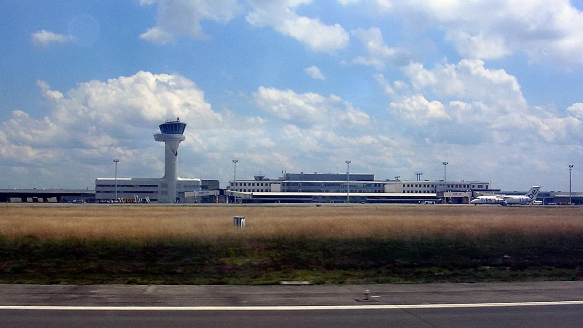 Bordeaux-Mérignac Airport in France