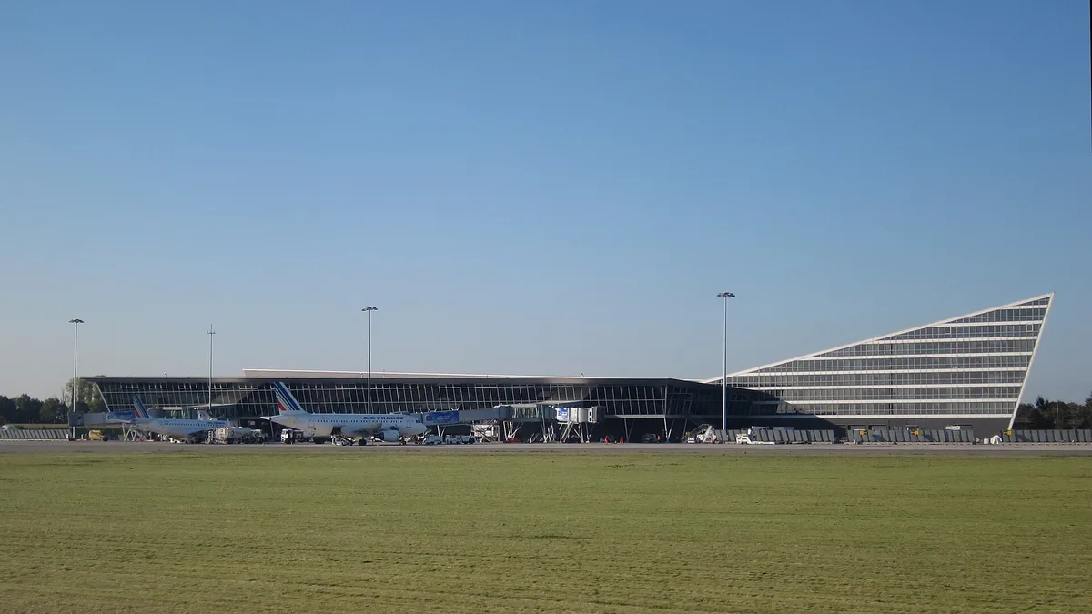 Lille Airport in France