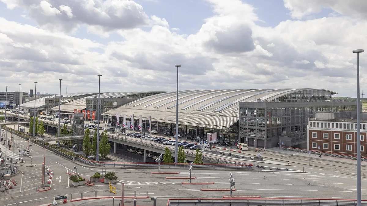 Hamburg Airport in Germany