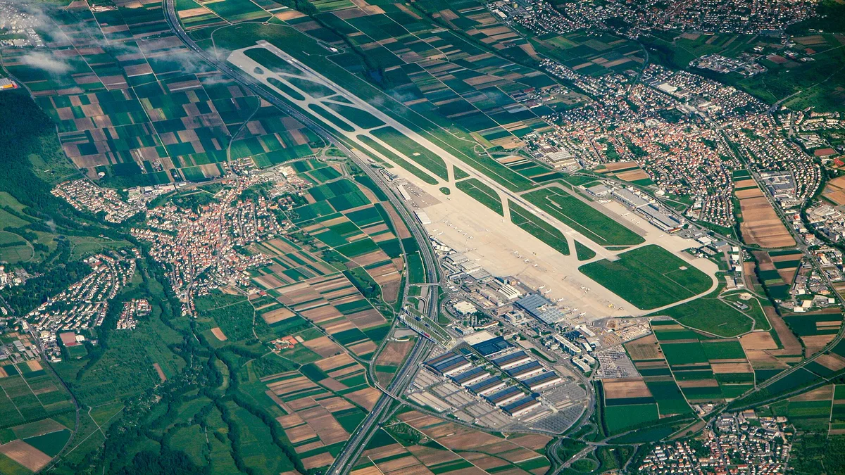 Stuttgart Airport in Germany